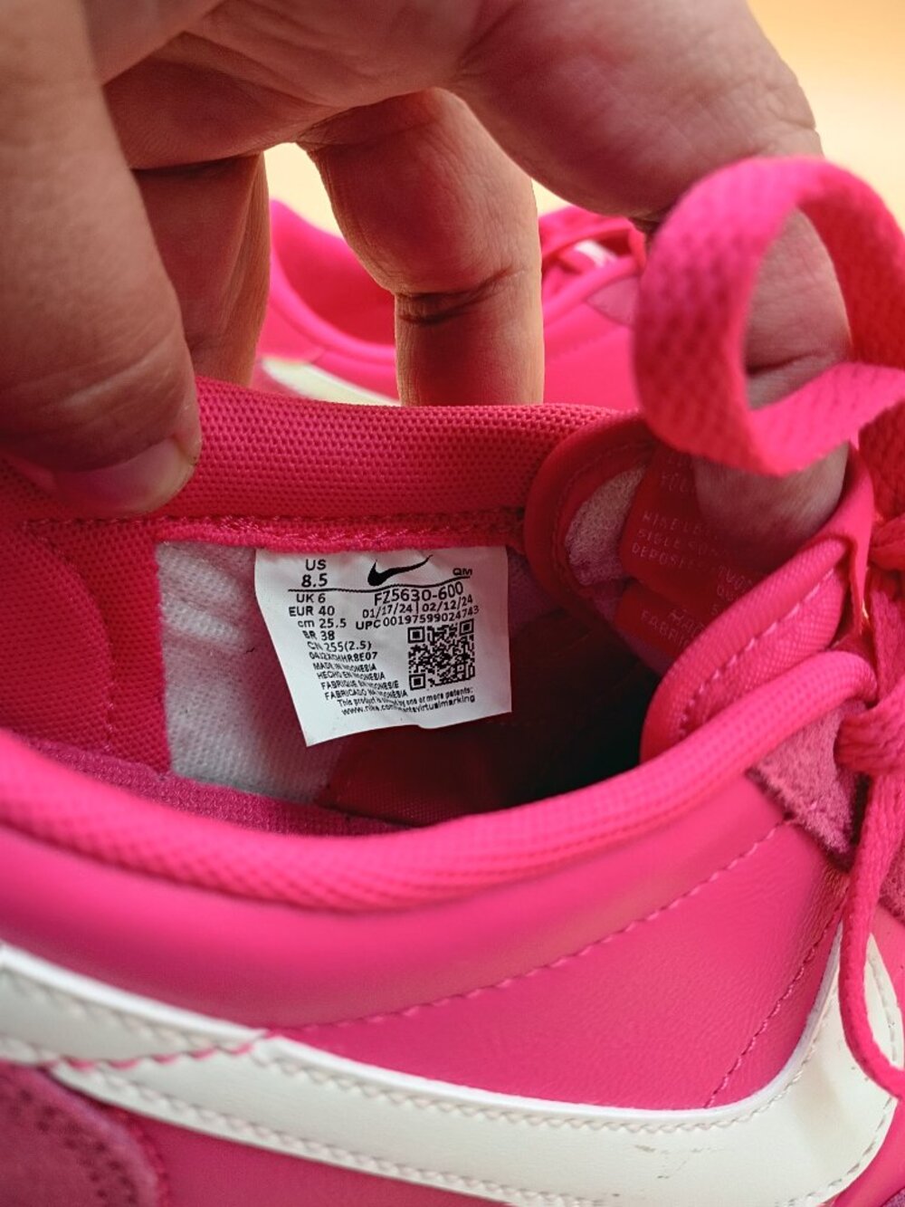 Size 8.5 - Nike Killshot 2 Aster Pink Women's Classic Trainers EUC - Picture 7 of 7